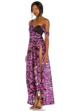 X REVOLVE Bustier Gown Black -Fashion Clothing Store FORL WD897 V3