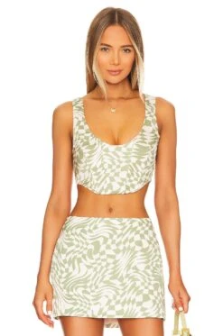 Nomi Crop Top Black -Fashion Clothing Store FORL WS507 V1