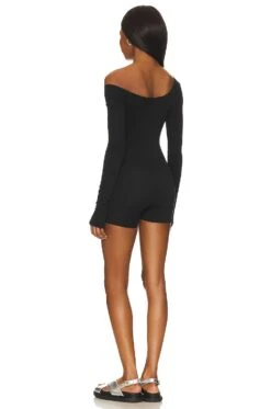 Frankies Bikinis X Sydney Sweeney 97 Romper Black -Fashion Clothing Store FRBI WR20 V4