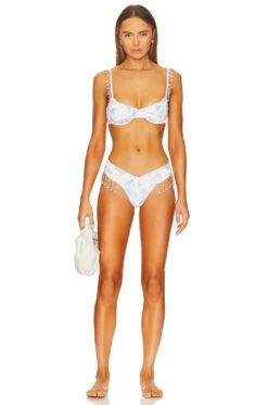 Frankies Bikinis X Sydney Sweeney Muse Bikini Bottom Farfalle -Fashion Clothing Store FRBI WX1083 V4