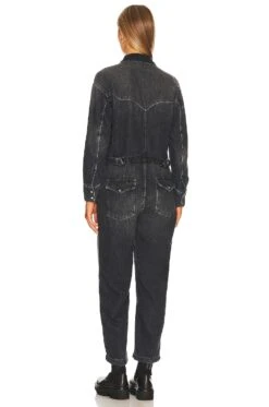 FREE PEOPLE X Care FP Townes Jumpsuit Black -Fashion Clothing Store FREE WC249 V3