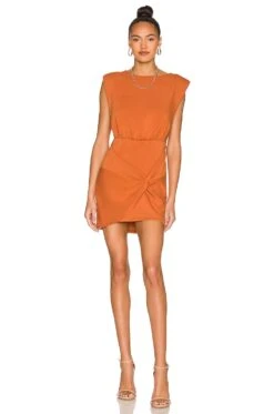 FREE PEOPLE Runaway Knit Mini Brandy