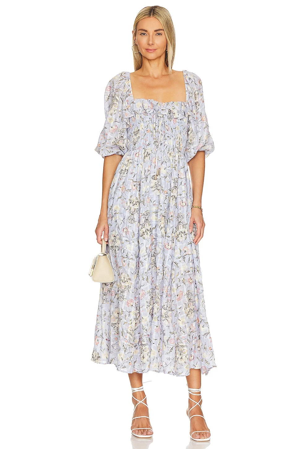 FREE PEOPLE Oasis Printed Midi Black Combo 7 FREE PEOPLE Oasis Printed Midi Black Combo - Image 5