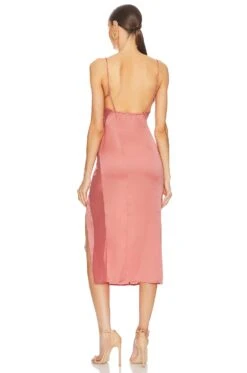 FREE PEOPLE X Intimately FP City Cool Midi Slip Canyon Clay -Fashion Clothing Store FREE WD2494 V4