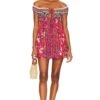 FREE PEOPLE Bali Mariposa Slip Dress Strawberry Combo -Fashion Clothing Store FREE WD2503 V1