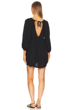 FREE PEOPLE Adler Tunic Dress Black -Fashion Clothing Store FREE WD2508 V3