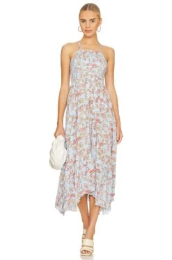 FREE PEOPLE Heat Wave Dress Robins Egg Combo 11 FREE PEOPLE Heat Wave Dress Robins Egg Combo -Fashion Clothing Store FREE WD2521 V1 1