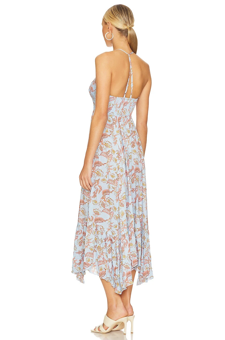 FREE PEOPLE Heat Wave Dress Robins Egg Combo 5 FREE PEOPLE Heat Wave Dress Robins Egg Combo - Image 3