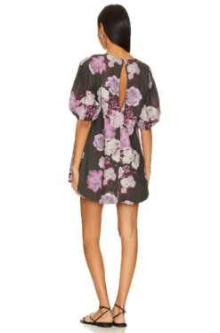 FREE PEOPLE Maye Poplin Tunic In Midnight Combo Midnight Combo -Fashion Clothing Store FREE WD2608 V3