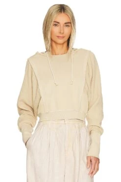 FREE PEOPLE Love Letter Hoodie Nomadic Desert -Fashion Clothing Store FREE WK1084 V1 1