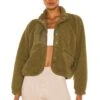 FREE PEOPLE X FP Movement Hit The Slopes Jacket Army -Fashion Clothing Store FREE WO577 V1