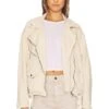 FREE PEOPLE Rebel Rebel Knit Moto Jacket Vanilla Creme -Fashion Clothing Store FREE WO705 V1