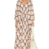 FREE PEOPLE X Intimately FP Groovy Baby Maxi Kimono Pink Sand -Fashion Clothing Store FREE WO772 V1