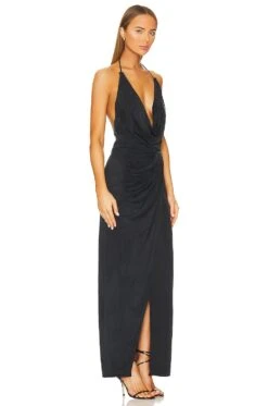 Mana Dress Black -Fashion Clothing Store GAUR WD109 V2