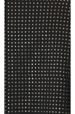 Lowrise Sequin Pants Black -Fashion Clothing Store GDMP WP3 V5