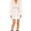 Lo Shirt Dress White 2 Lo Shirt Dress White -Fashion Clothing Store GRLR WD30 V1