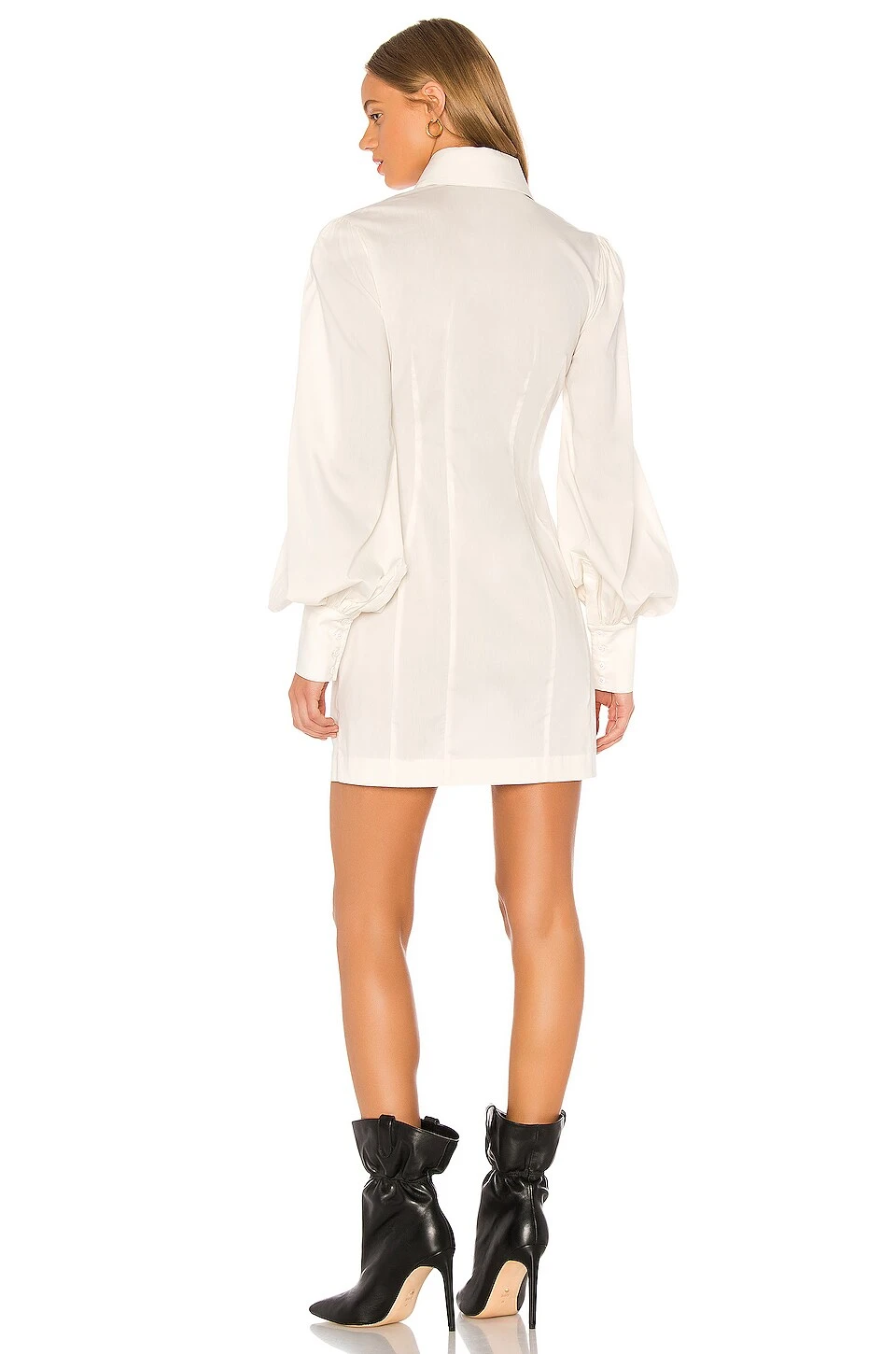 Lo Shirt Dress White 6 Lo Shirt Dress White - Image 4