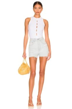 Jules Super High Rise Vintage Short Escalante -Fashion Clothing Store GRLR WF157 V4