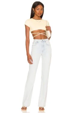 Melanie High Rise Flare Bell Rock -Fashion Clothing Store GRLR WJ530 V4