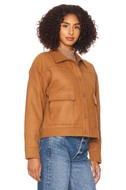 Weekend Jacket Golden Brown -Fashion Clothing Store HARL WO249 V3