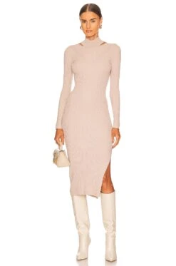 Miller Midi Dress Buff