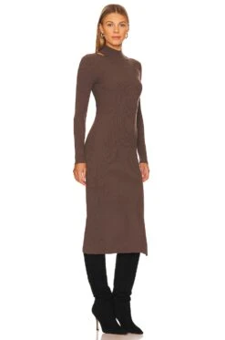 Miller Midi Dress Bark 6 Miller Midi Dress Bark -Fashion Clothing Store HEAR WD301 V2