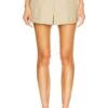 Helmut Lang Pleated Skort Uniform Khaki -Fashion Clothing Store HLNR WF13 V1