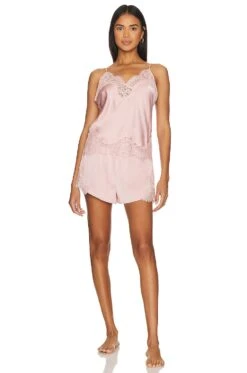 Sian Luxury Cami Set Dusty Rose