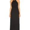 X REVOLVE Hallie Maxi Dress Black 2 X REVOLVE Hallie Maxi Dress Black -Fashion Clothing Store HOOF WD821 V1