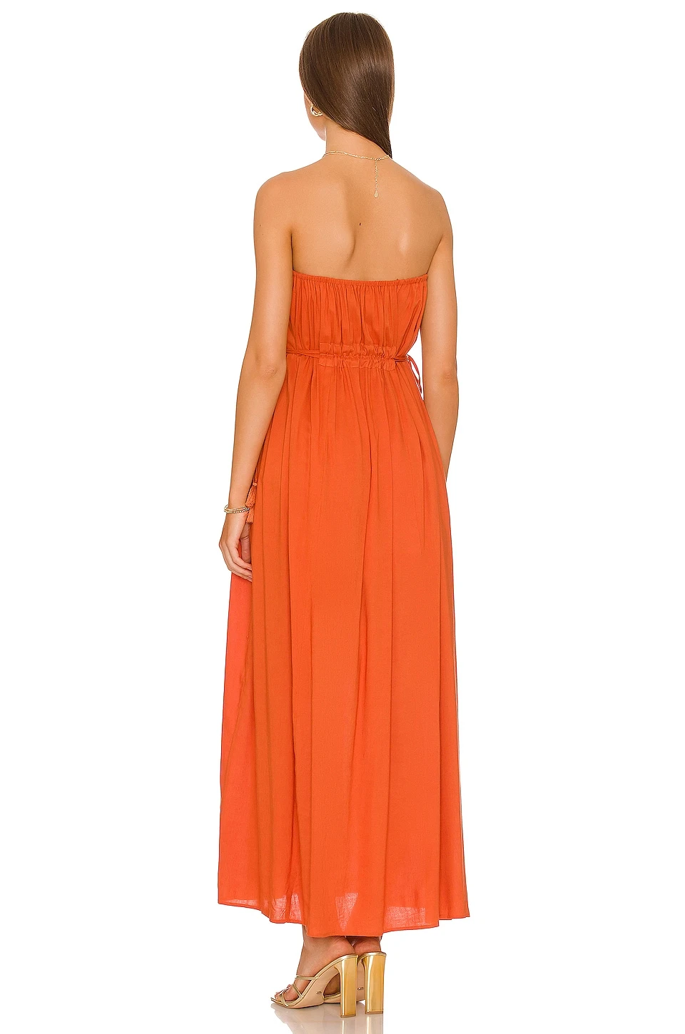 ROBE MAXI ANNETA Rust 5 ROBE MAXI ANNETA Rust - Image 3