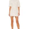 X REVOLVE Patrizia Mini Dress Ivory -Fashion Clothing Store HOOF WD872 V1