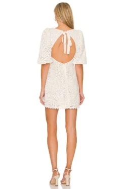 X REVOLVE Patrizia Mini Dress Ivory 7 X REVOLVE Patrizia Mini Dress Ivory -Fashion Clothing Store HOOF WD872 V3