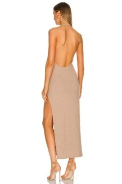 Fejka Midi Dress Camel 7 Fejka Midi Dress Camel -Fashion Clothing Store HURR WD524 V3