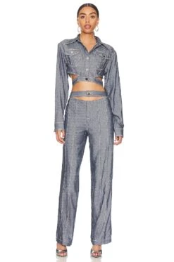 Amara Pant Grey -Fashion Clothing Store HURR WP103 V4