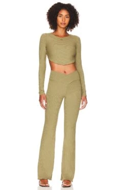 Banks Cross Band Bootleg Lounge Pant Hush -Fashion Clothing Store INDA WP132 V4