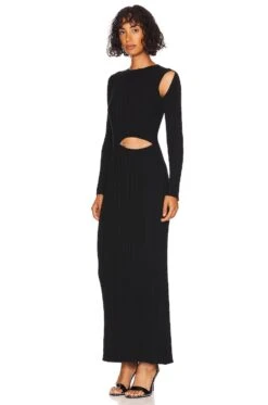 Galan Swarowski Dress Black -Fashion Clothing Store ITMR WD21 V3