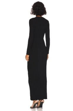 Galan Swarowski Dress Black -Fashion Clothing Store ITMR WD21 V4