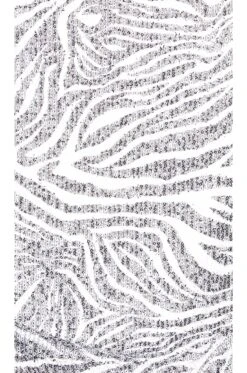 Bercot Zebra Printed Dress Black & White -Fashion Clothing Store ITMR WD5 V4