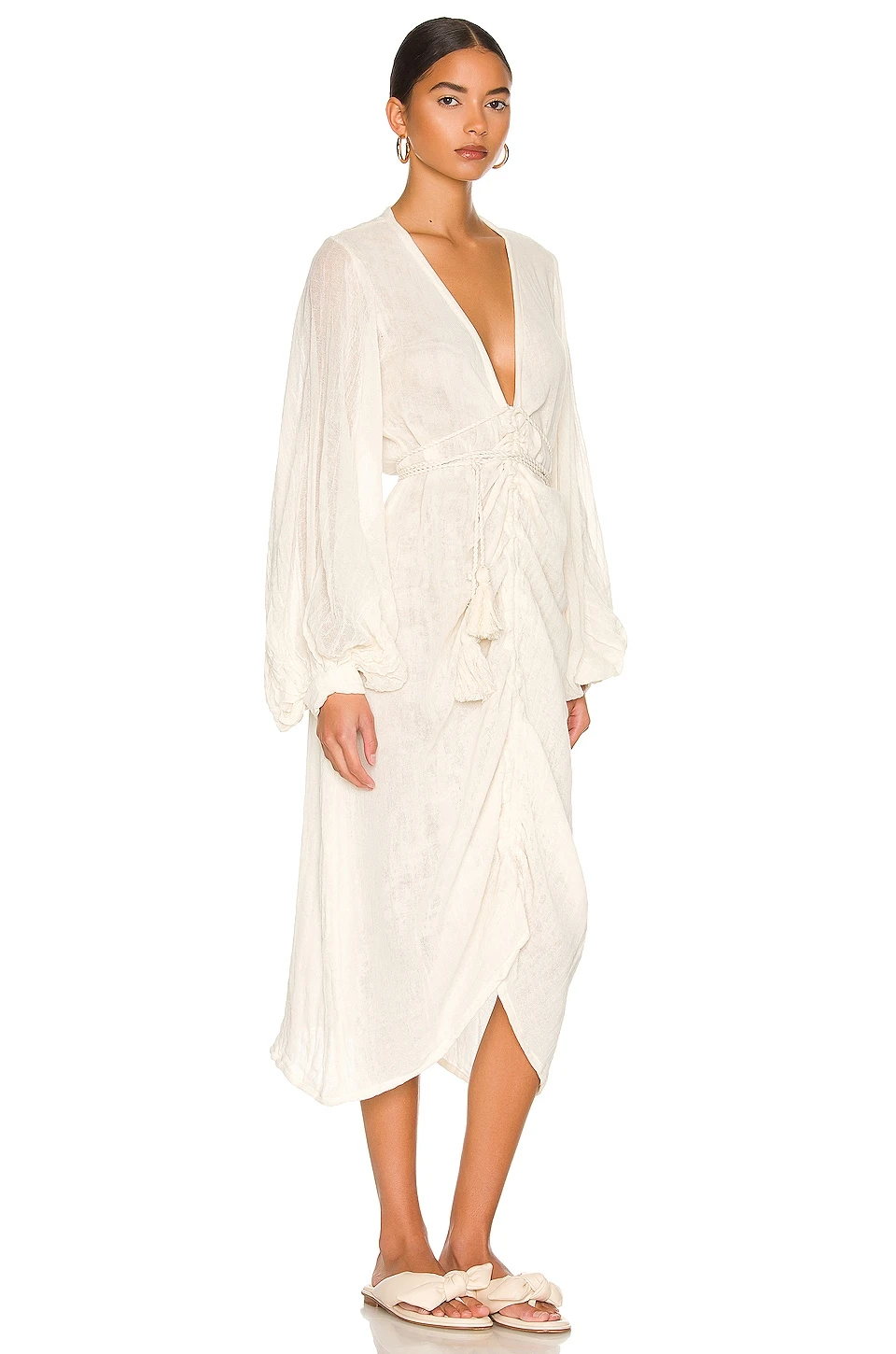 La Perouse Dress Natural Gauze 4 La Perouse Dress Natural Gauze - Image 2