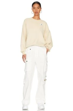 Jordan Flight Fleece Crew Beach -Fashion Clothing Store JRDN WK16 V5