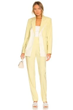 Azul Tailored Pant Chamomile -Fashion Clothing Store JSKI WP35 V4