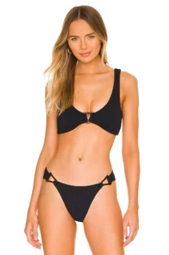 Astrid Bikini Top Black