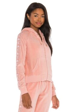 Kappa X JUICY COUTURE Egeo Jacket Pink Blush 9 Kappa X JUICY COUTURE Egeo Jacket Pink Blush -Fashion Clothing Store KAPR WO2 V2