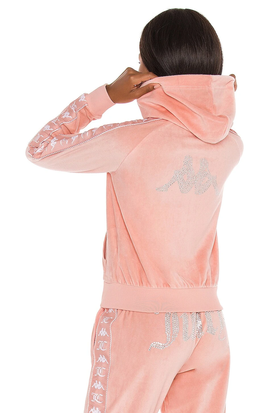 Kappa X JUICY COUTURE Egeo Jacket Pink Blush 5 Kappa X JUICY COUTURE Egeo Jacket Pink Blush - Image 3