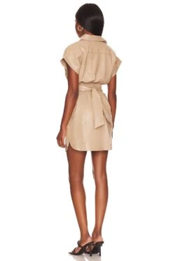 Shores Mini Dress Bison -Fashion Clothing Store KARI WD551 V3