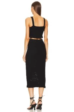 Lata Knit Set Black -Fashion Clothing Store KARI WD569 V3