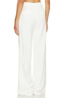 Renata Solid Pants White 8 Renata Solid Pants White -Fashion Clothing Store KARI WP33 V3
