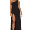 Amina Gown Black -Fashion Clothing Store KATR WD240 V1