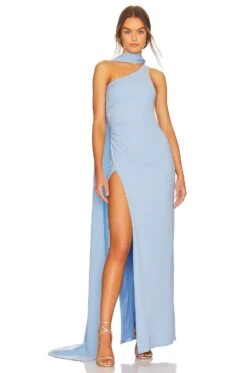 Amina Gown Black -Fashion Clothing Store KATR WD241 V1