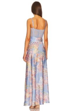 Shannon Gown Underwater Coral 9 Shannon Gown Underwater Coral -Fashion Clothing Store KATR WD243 V3